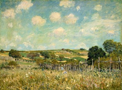 Meadow by Alfred Sisley